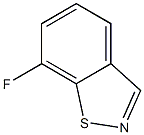 1,2-Benzisothiazole,7-fluoro-(9CI) Struktur
