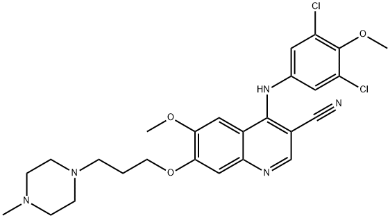 Bosutinib Impurity 5 Struktur