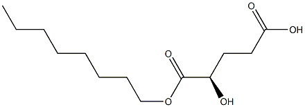 (2R)-辛基-Α-羟基戊二酸酯, 1391194-67-4, 结构式