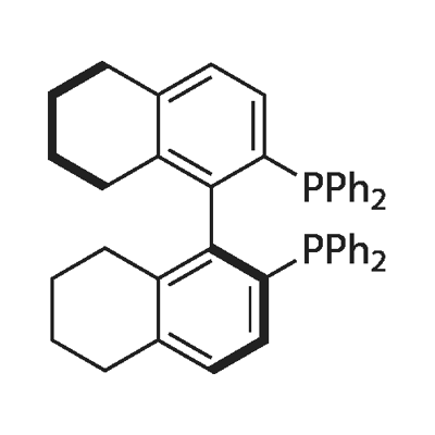 (S)-(-)-2,2'-双(二苯磷基)-5,5',6,6',7,7',8,8'-八氢-1,1'-联萘 结构式