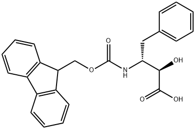 N-(9H-Fluoren-9-yl)MethOxy]Carbonyl (2R,3R)-3-Amino-2-hydroxy-4-phenyl-butyric acid,1391586-46-1,结构式