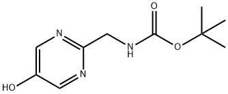 (5-Hydroxy-Pyrimidin-2-Ylmethyl)-Carbamic Acid Tert-Butyl Ester(WX649057) Structure