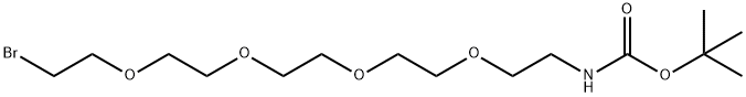 N-Boc-PEG4-bromide, 1392499-32-9, 结构式