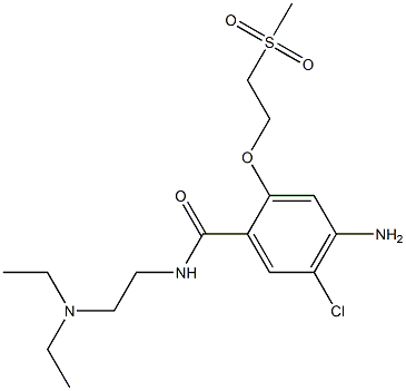 甲氧氯普胺砜化物, 139339-72-3, 结构式