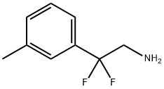 β,β-difluoro-3-methyl- Benzeneethanamine Structure