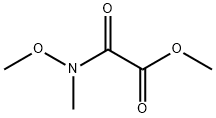 methyl 2-(methoxy(methyl)amino)-2-oxoacetate Structure