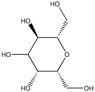 L-glycero-L-galacto-Heptitol, 2,6-anhydro- Struktur