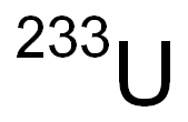 (233U)ウラン 化学構造式