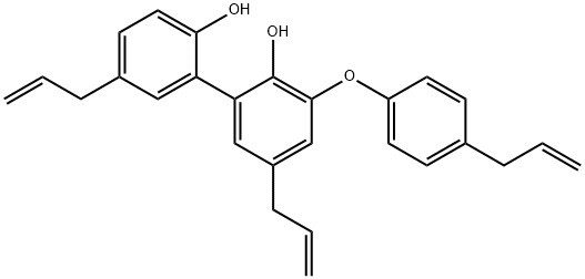 异红花八角醇 结构式
