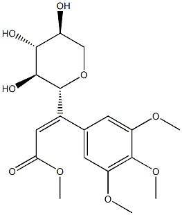 Tenuifoliside D Structure