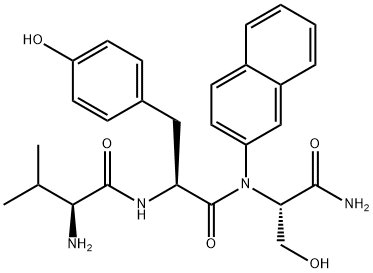 H-VAL-TYR-SER-ΒNA, 13989-68-9, 结构式