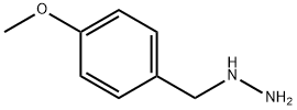 (4-Methoxy-benzyl)-hydrazine 化学構造式