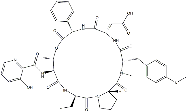 vernamycin C Struktur