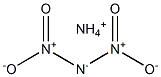 Nitramide, N-nitro-,ammonium salt (1:1) Structure