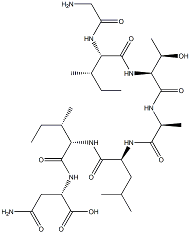 Gitalin (amorphous) Structure