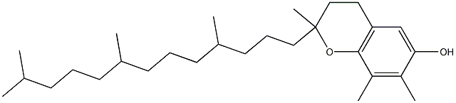 Tocopherols Structure