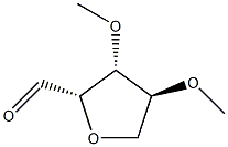 L-Xylose, 2,5-anhydro-3,4-di-O-methyl- (9CI) Structure