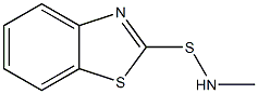 2-Benzothiazolesulfenamide,N-methyl-(7CI,8CI,9CI) Structure