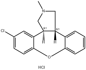 阿塞那平盐酸盐,1412458-61-7,结构式
