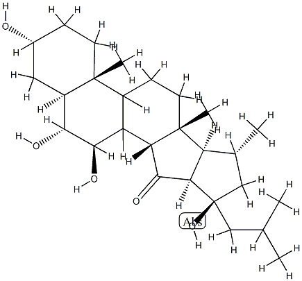 キセストベルグステロールA 化学構造式