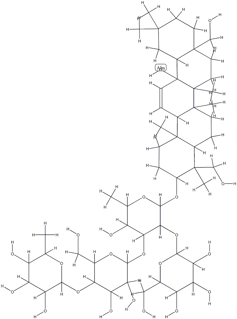 songarosaponin B 结构式