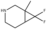 7,7-Difluoro-1-Methyl-3-Azabicyclo[4.1.0]Heptane(WX604690) Structure