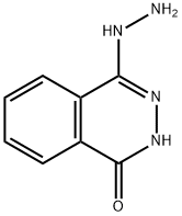 4-ヒドラジノフタラジン-1(2H)-オン 化学構造式