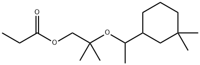 musk propanoate Struktur