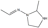 1-Imidazolidinamine,N-ethylidene-2-methyl-(9CI) Structure