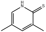 2(1H)-Pyridinethione,3,5-dimethyl-(9CI) Structure