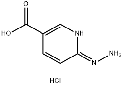 6-肼基吡啶-3-羧酸盐酸盐,1423031-46-2,结构式
