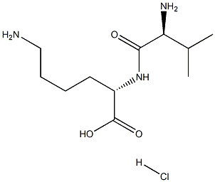 VAL-LYS HYDROCHLORIDE Struktur