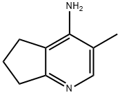 5H-Cyclopenta[b]pyridin-4-amine,6,7-dihydro-3-methyl-(9CI) Structure