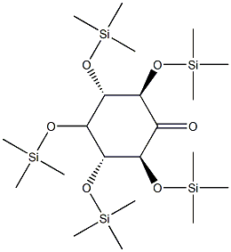 1-O,3-O,4-O,5-O,6-O-Pentakis(trimethylsilyl)-myo-2-inosose 结构式