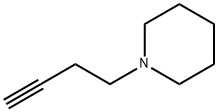 1-(but-3-ynyl)piperidine Struktur