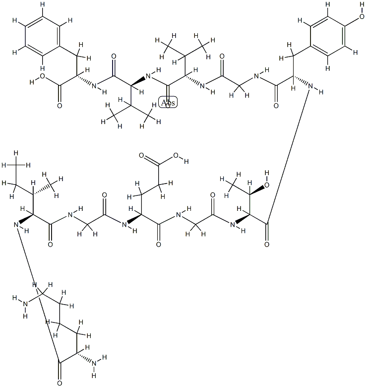 CDC2 peptide (9-19) Struktur