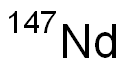 Neodymium-147 结构式