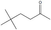 5,5-Dimethyl-2-hexanone Structure
