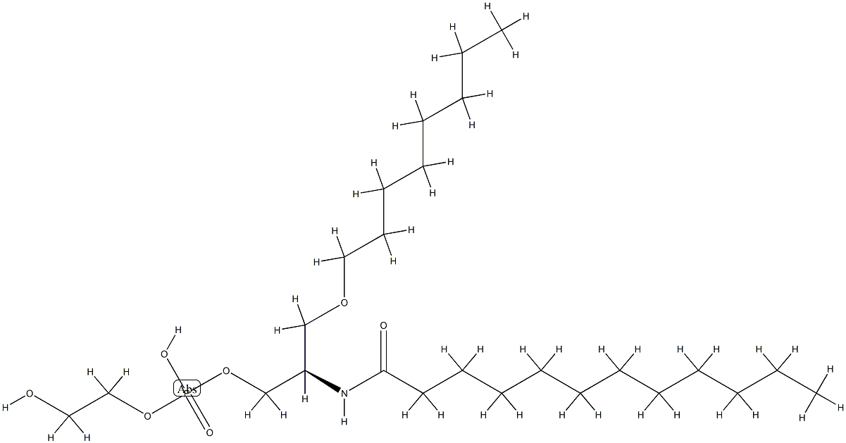 142723-65-7 1-octyl-2-(N-dodecanoylamino)-2-deoxyglycero-3-phosphoglycol