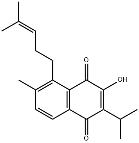 3,4-DIDEHYDROSAPRIPARAQUIONE,142763-37-9,结构式