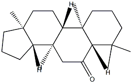 4,4-Dimethyl-5α-androstan-6-one Structure