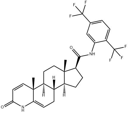 5,6-Dehydro-17β-dutasteride Struktur