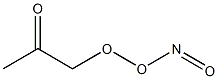 Peroxynitrous acid, 2-oxopropyl acid (9CI) Structure