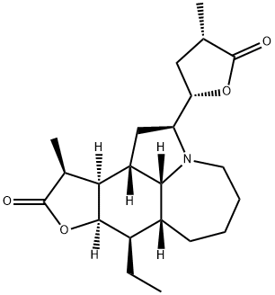 新对叶百部碱 结构式