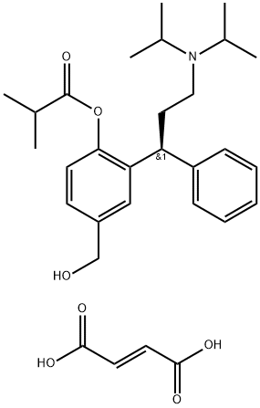 弗斯特罗定富马酸S异构体, 1431511-18-0, 结构式
