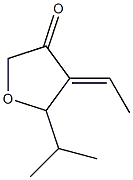 3(2H)-Furanone,4-ethylidenedihydro-5-(1-methylethyl)-(9CI) 结构式
