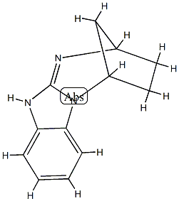 2,5-Methano-1H-[1,3]diazepino[1,2-a]benzimidazole,2,3,4,5-tetrahydro-(9CI) Struktur