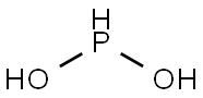 亜ホスホン酸 化学構造式