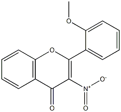 4H-1-Benzopyran-4-one,2-(2-methoxyphenyl)-3-nitro-(9CI)|