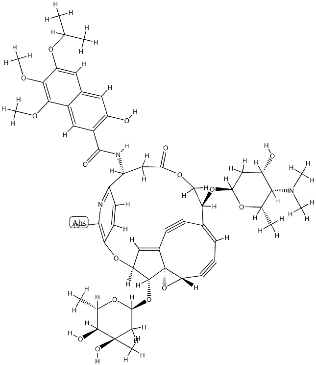 ケダルシジンクロモホア 化学構造式